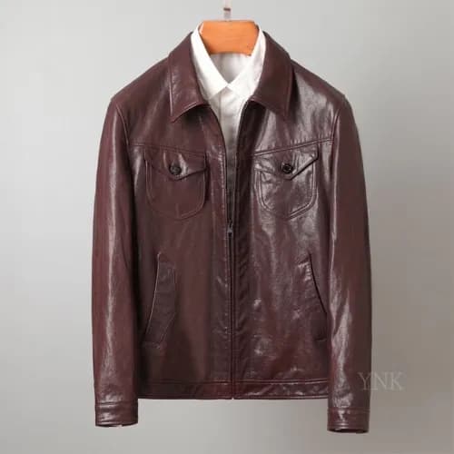 [루이비통]Louis vuitton 2020 Mens Logo Leather Jackets… - 1
