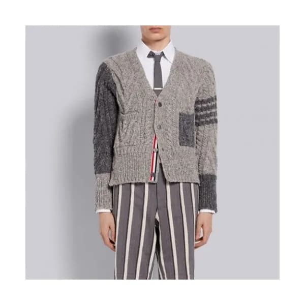 [톰브라운]Thom Browne 2020 Mm/Wm Strap V-neck Cardigan… - 1