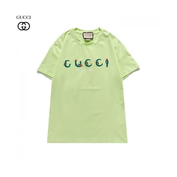[매장판]Gucci 2021 Mm/Wm Logo Short Sleeved Tshirts -… - 1