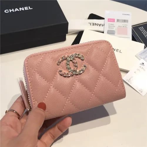 Chanel 2021 Women's Leather Coin purse/Card pu… - 1