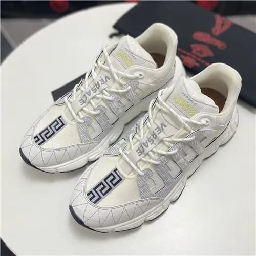Versace 2021 Men's Leather Sneakers - 베르사체 202… - 1