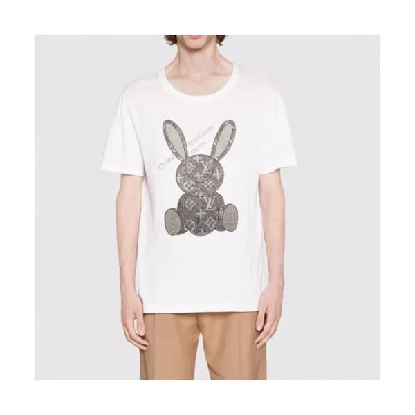 Louis vuitton Mm/Wm Logo Short Sleeved Tshirts Wh… - 1