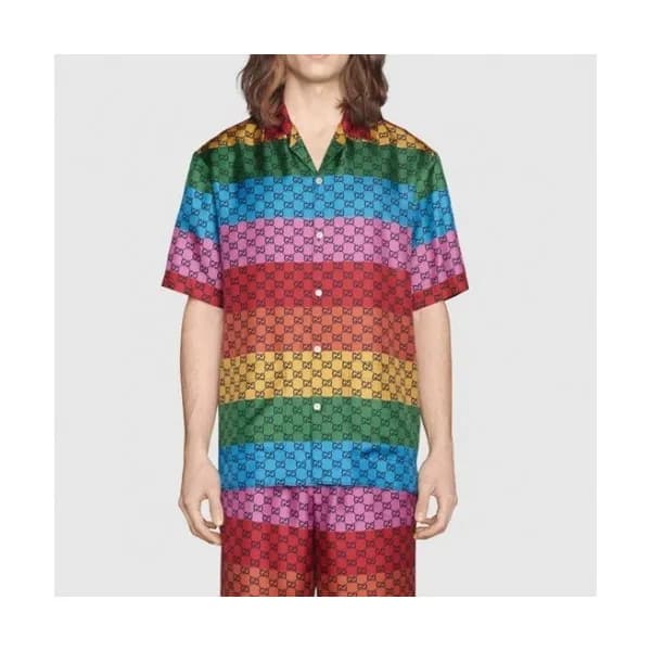 Gucci Mm/Wm Casual Short-sleeved Tshirts Blue - 구… - 1