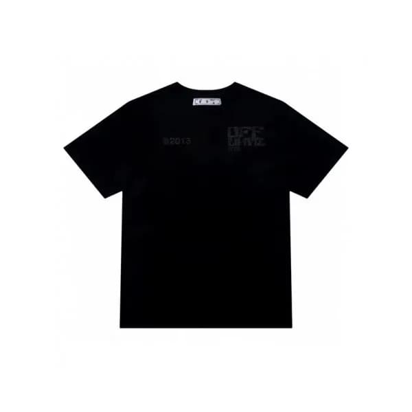 Off-white Mm/Wm Printing Logo Crew - neck Cotton … - 1