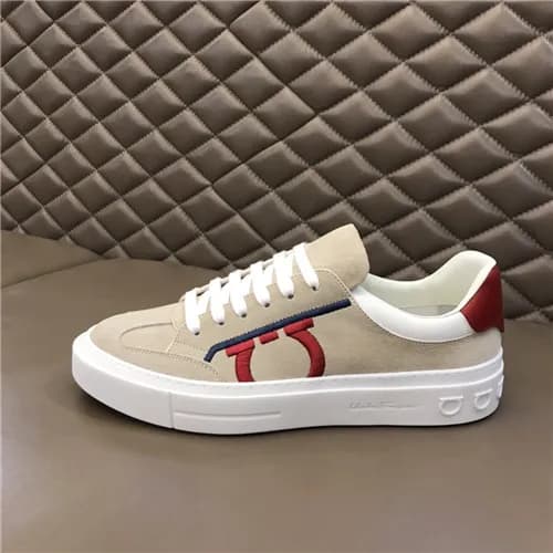 Salvatore Ferragamo 2021 Men's Leather Sneaker… - 1