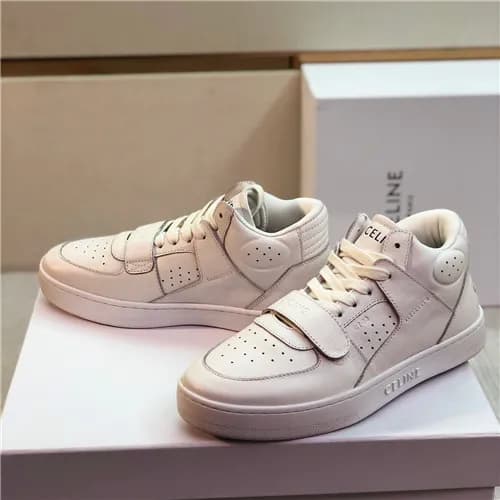 Celine 2021 Men's Leather Sneakers,CELS0025 - … - 1