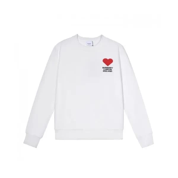 Burberry Mm/Wm Logo Casual Cotton Tshirts White -… - 1