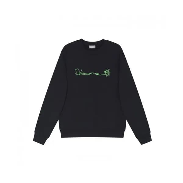 Dior Mens Retro Logo Tshirts Black - 디올 2021 남성 레… - 1
