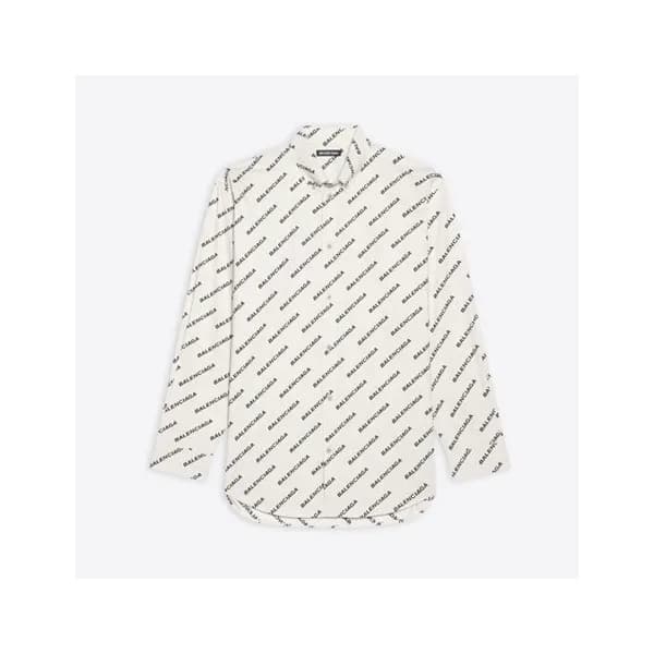 발렌시아가 트렌디 남성 아이보리 셔츠 - Mens Ivory Tshirts - bal013… - 1