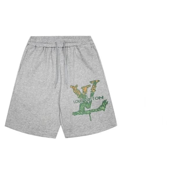루이비통 남성 그레이 반바지 - Mens Gray Half-pants - lou04129x - 1