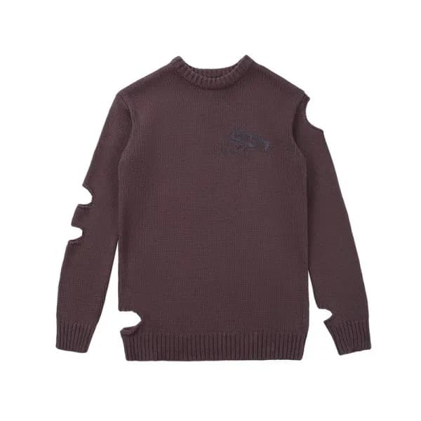 구찌 남성 브라운 크루넥 니트 - Gucci Mens Brown Knits - guc051… - 1