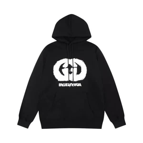 구찌 남/녀 트렌디 블랙 후드티 - Gucci Unisex Black Hoodie - g… - 1