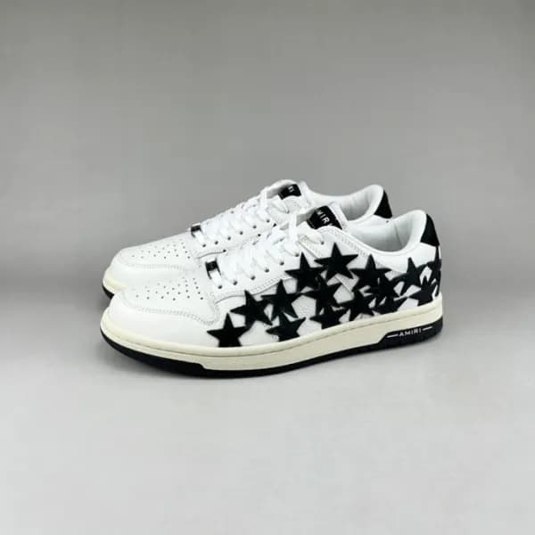 아미리 남/녀 화이트 스니커즈 - Amiri Unisex White Sneakers - a… - 1