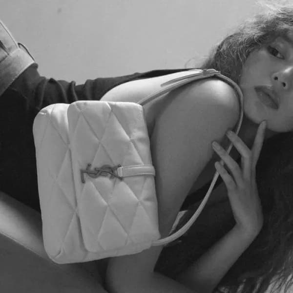 입생로랑 여성 옐로우 숄더백 - Saint Laurent Womens Yellow Shou… - 1