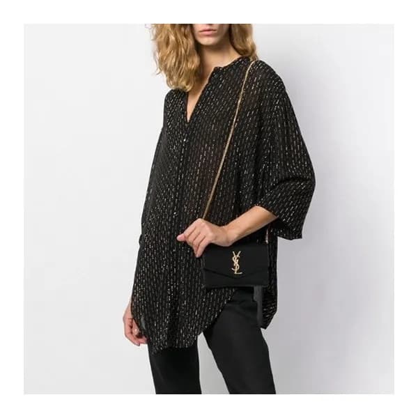 입생로랑 여성 블랙 숄더백 - Saint Laurent Womens Black Should… - 1