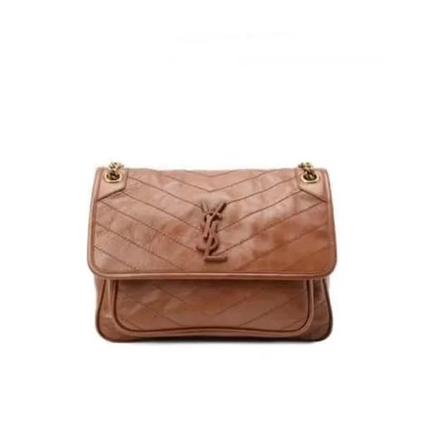 입생로랑 여성 카멜 숄더백 - Saint Laurent Womens Camel Should… - 1