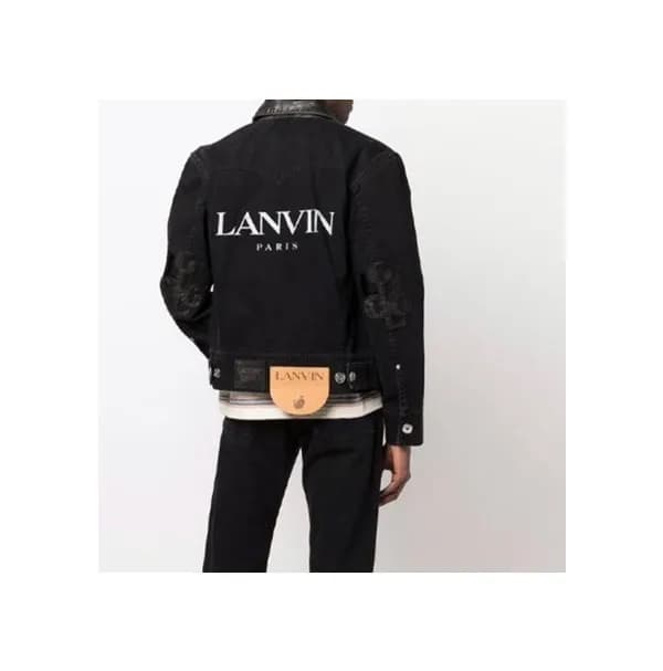 랑방 남성 블랙 자켓 - LANVIN Mens Black Jackets - lan35x