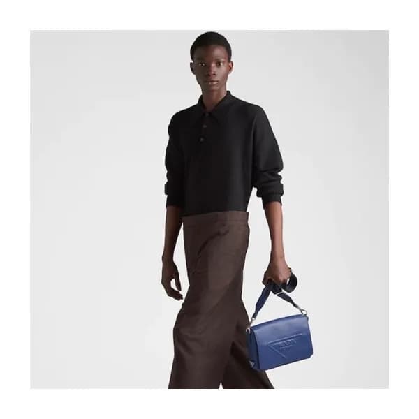 프라다 남성 블루 크로스백 - Prada Mens Blue Cross Bag - pr295… - 1