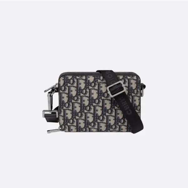 디올 남성 네이비 크로스백 - Dior Mens Navy Cross Bag - di497x - 1