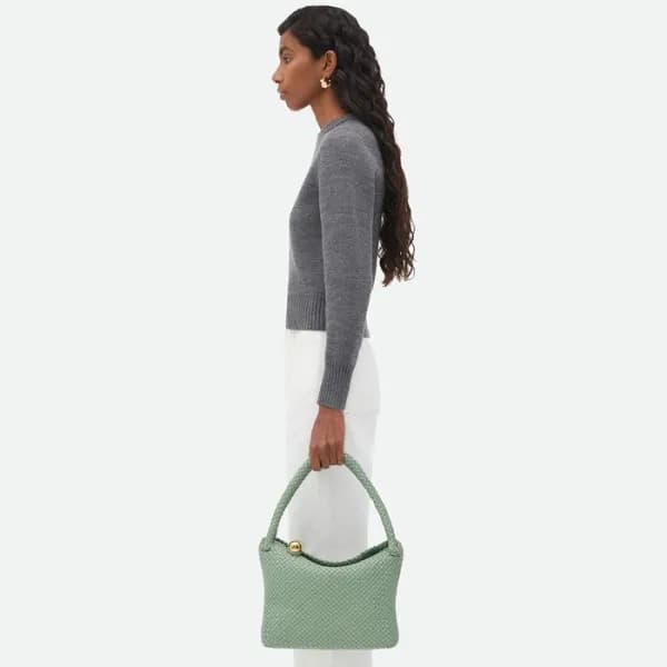 보테가베네타 여성 민트 숄더백 - Bottega Veneta Womens Mint Tosc… - 1