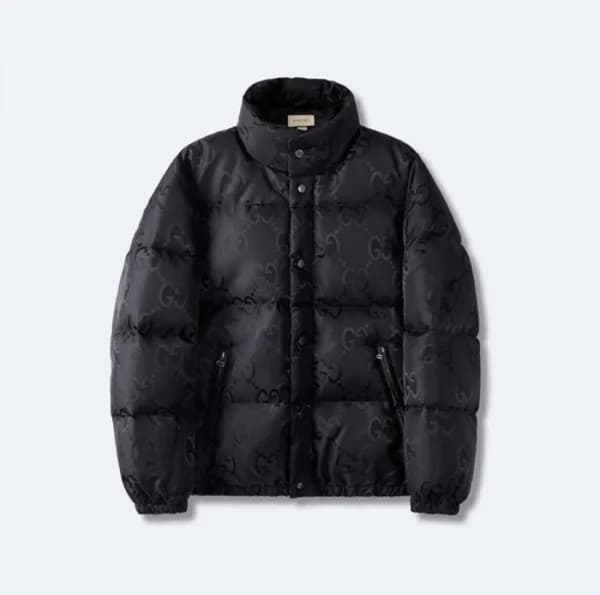 구찌 남/녀 블랙 덕다운 패딩 - Gucci Unisex Black Padding - gu… - 1