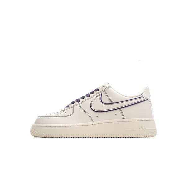 나이키 남/녀 아이보리 스니커즈 - Nike Air Force 1 Unisex Sneake… - 1