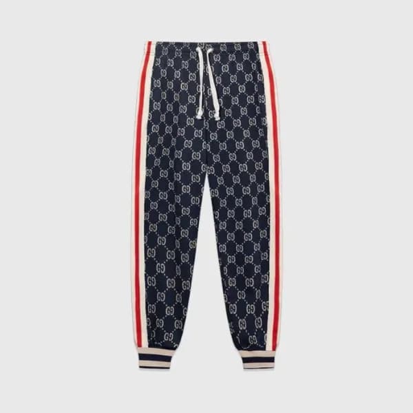 구찌 남성 네이비 조거 팬츠 - Gucci Mens Jogger Pants - guc129… - 1