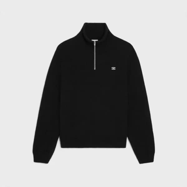 셀린느 남성 집업 니트 - Celine Mens Zip-up Knits - cec1532x - 1