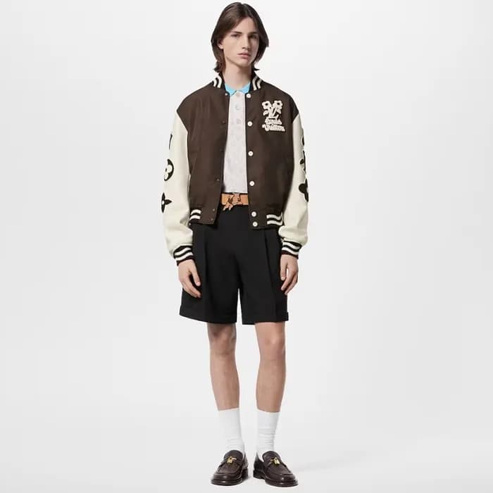 루이비통 남성 가죽 재킷 - Louis vuitton Mens Leather Jacket … - 1