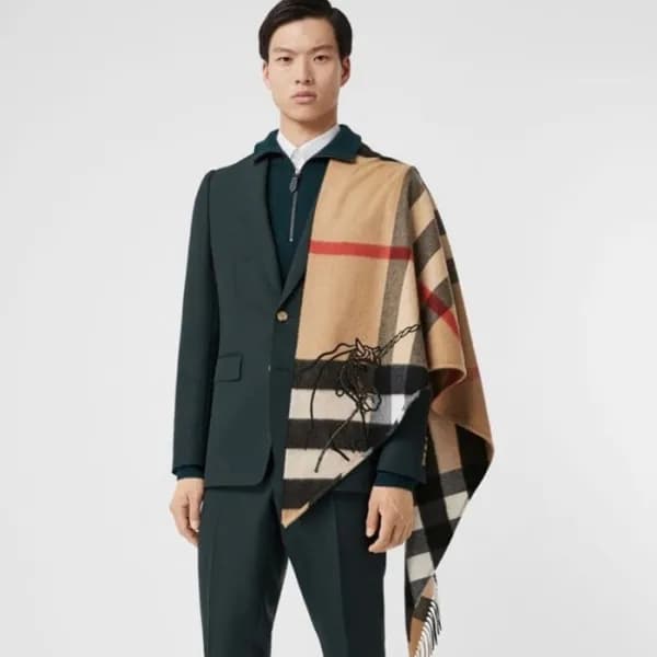 버버리 남/녀 빈티지 머플러 - Burberry Unisex Vintage Muffler … - 1
