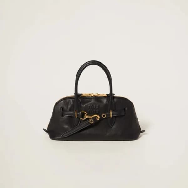 미우미우 여성 어벤쳐 나파 토트백 - Miumiu Womens Aventure Nappa … - 1