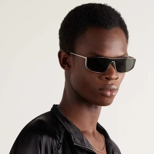 입생로랑 남/녀 이니셜 선글라스 - Saint Laurent Unisex Sunglasse… - 1