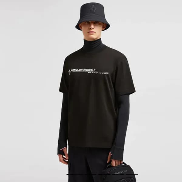 몽클레어 남성 라운드 반팔 티셔츠 - Moncler Mens Round Tshirt - m… - 1