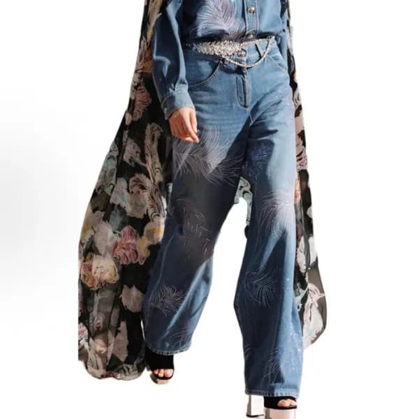 Chanel Womens Denim Pants - 샤넬 여성 데님 팬츠 - chc6888x - 1