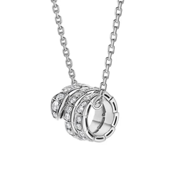 불가리 남/녀 세르펜티 바이퍼 네크리스 - Bvlgari Unisex Serpenti Vi… - 1