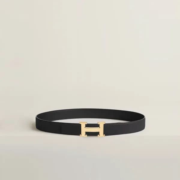 에르메스 남성 H Striee 버클 리버서블 벨트 - Hermes Mens H Striee… - 1