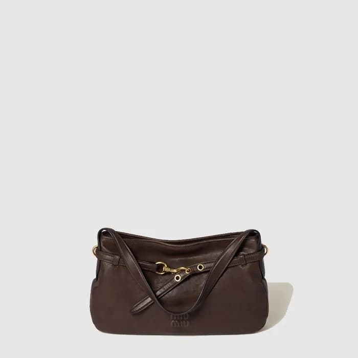 미우미우 여성 아방뛰르 나파 가죽 백 - Miumiu Womens Avanture Napp… - 1