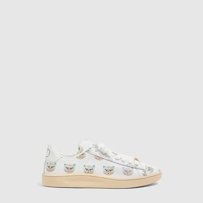 발렌티노 여성 나파 카프스킨 스니커즈 - Valentino Womens Napa Calfs… - 1