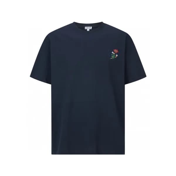 로에베 남성 라운드 반팔티 - Loewe Mens Round Tshirt - loc7828… - 1