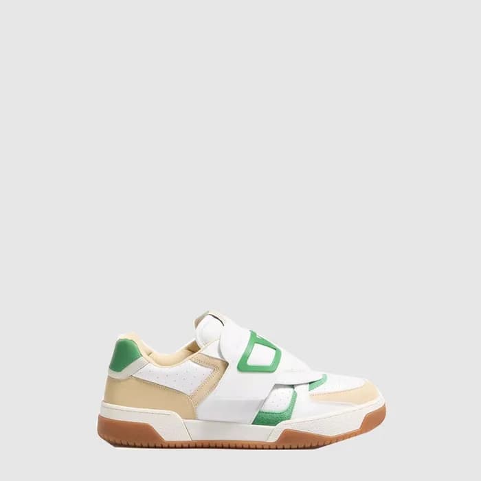 발렌티노 남성 주아 드 주에 나파 카프스킨 로우탑 스니커즈 - Valentino Mens … - 1