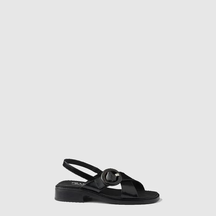 프라다 여성 버클 샌들 - Prada Womens Buckle Sandals - prs79… - 1