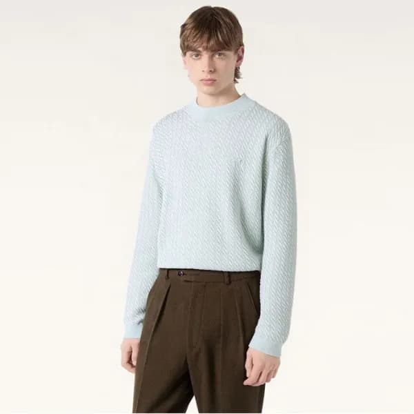 로로피아나 남성 라운드 스웨터 - Loro Piana Mens Round Sweater -… - 1