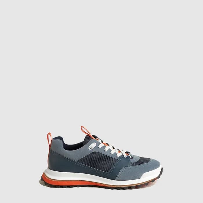 에르메스 남성 가죽 스니커즈 - Hermes Mens Leader Sneakers - he… - 1