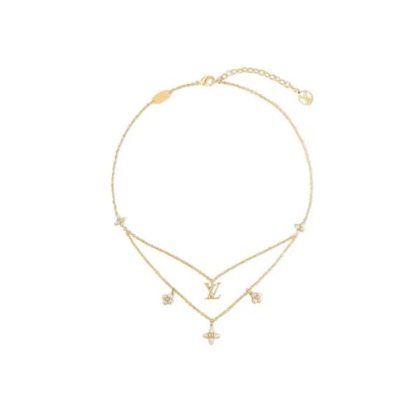 루이비통 여성 골드 네크리스 - Louis vuitton Womens Gold Neckla… - 1