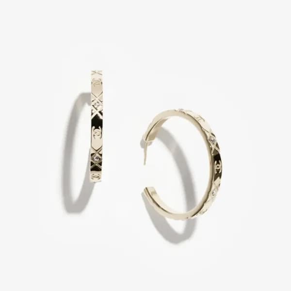 샤넬 여성 골드 이어링 - Chanel Womens Gold Earring - acc624… - 1