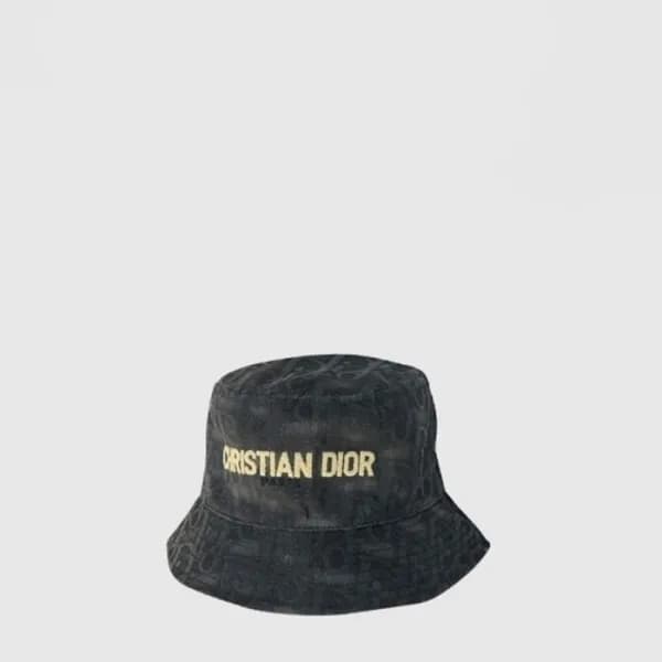 디올 남/녀 오블리크 벙거지 - Dior Unisex Oblique Bucket Hat -… - 1