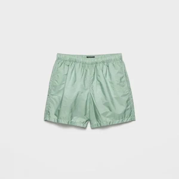 프라다 남성 삼각 로고 쇼츠 - Prada Mens Casual Shorts - prc14… - 1