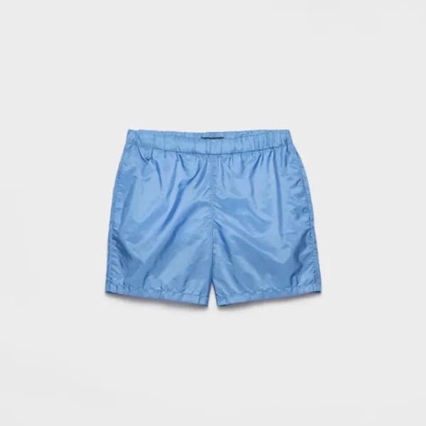 프라다 남성 삼각 로고 쇼츠 - Prada Mens Casual Shorts - prc14… - 1
