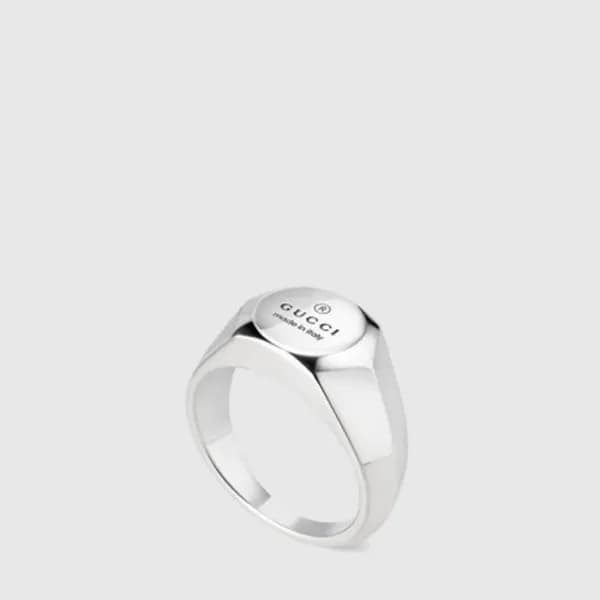 구찌 남성 씬 반지 - Gucci Mens Thin Ring - acc7679x - 1