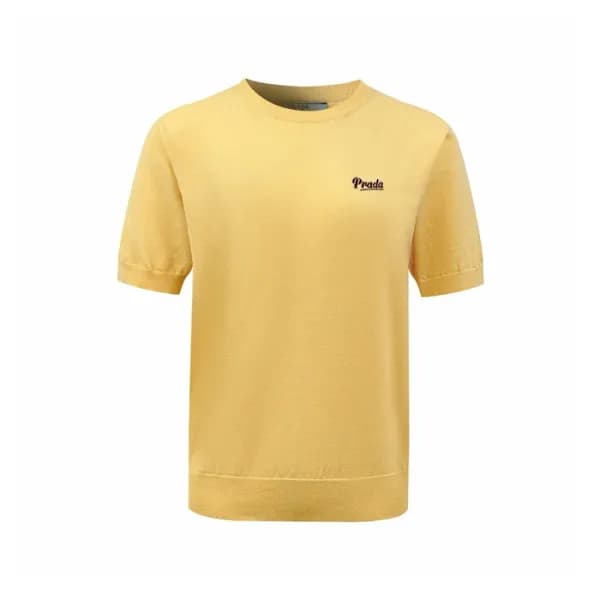 프라다 남성 라운드 반팔티 - Prada Mens Round Tshirt - prc1542… - 1